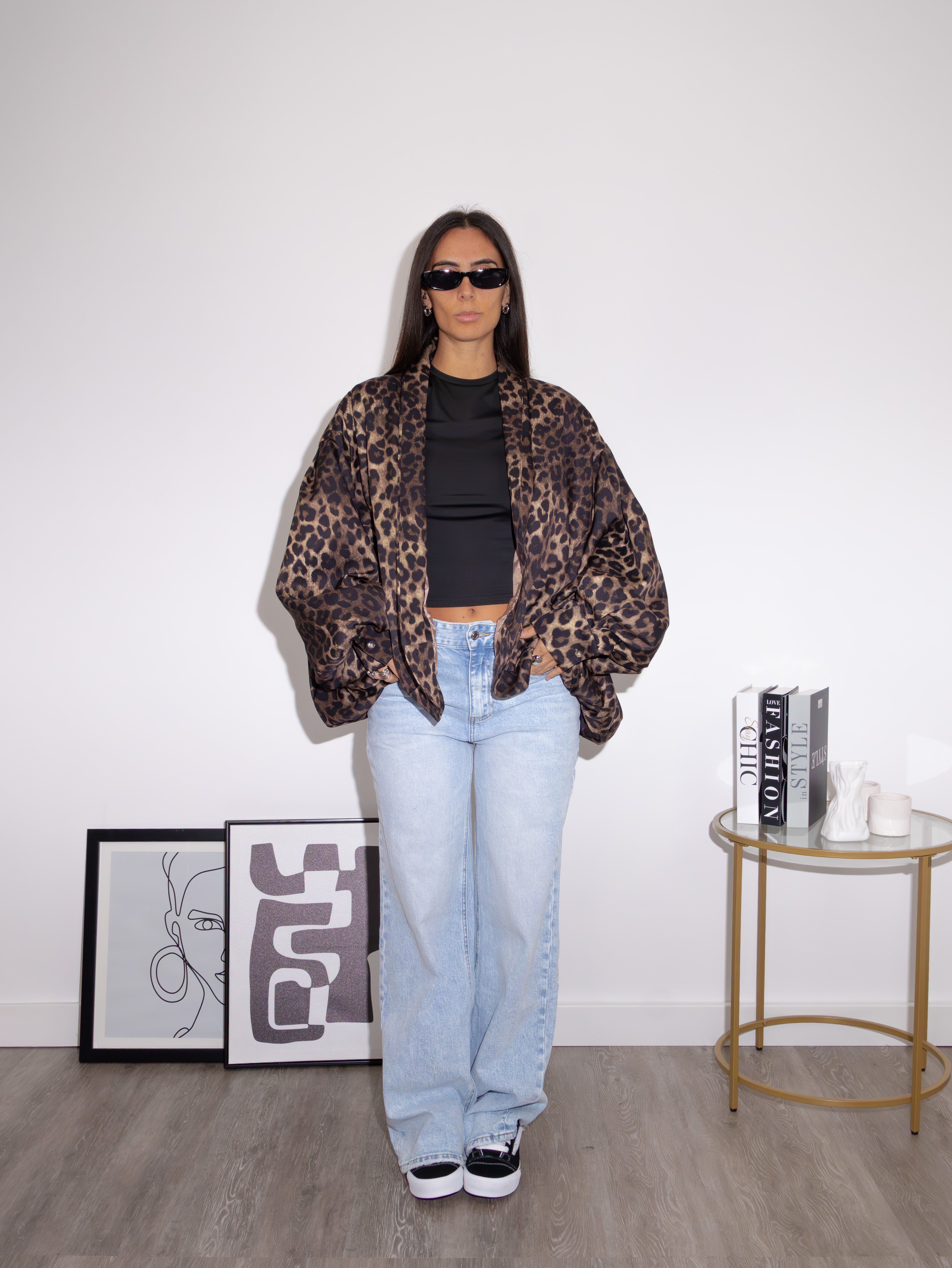 veste léopard