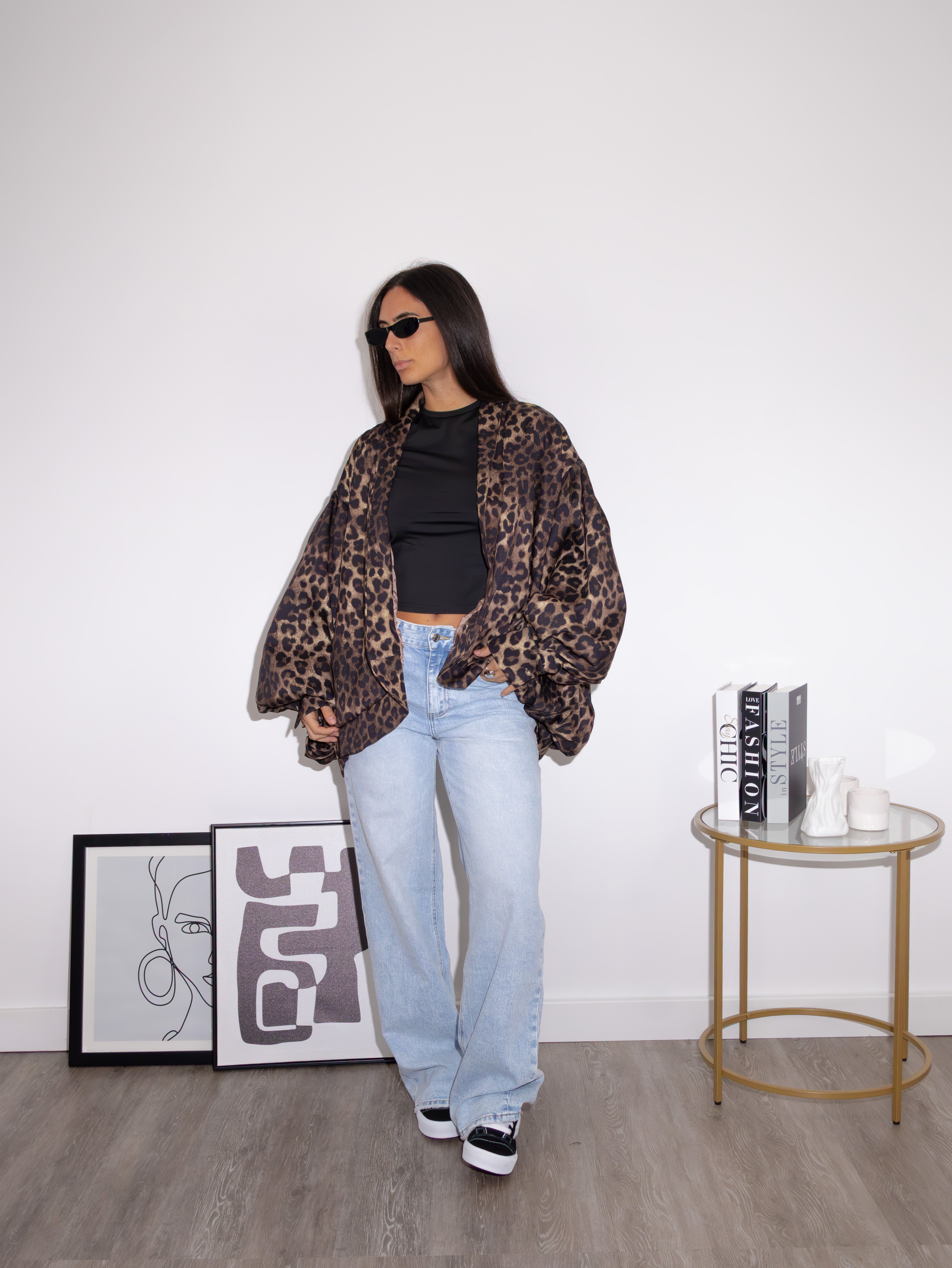 veste léopard